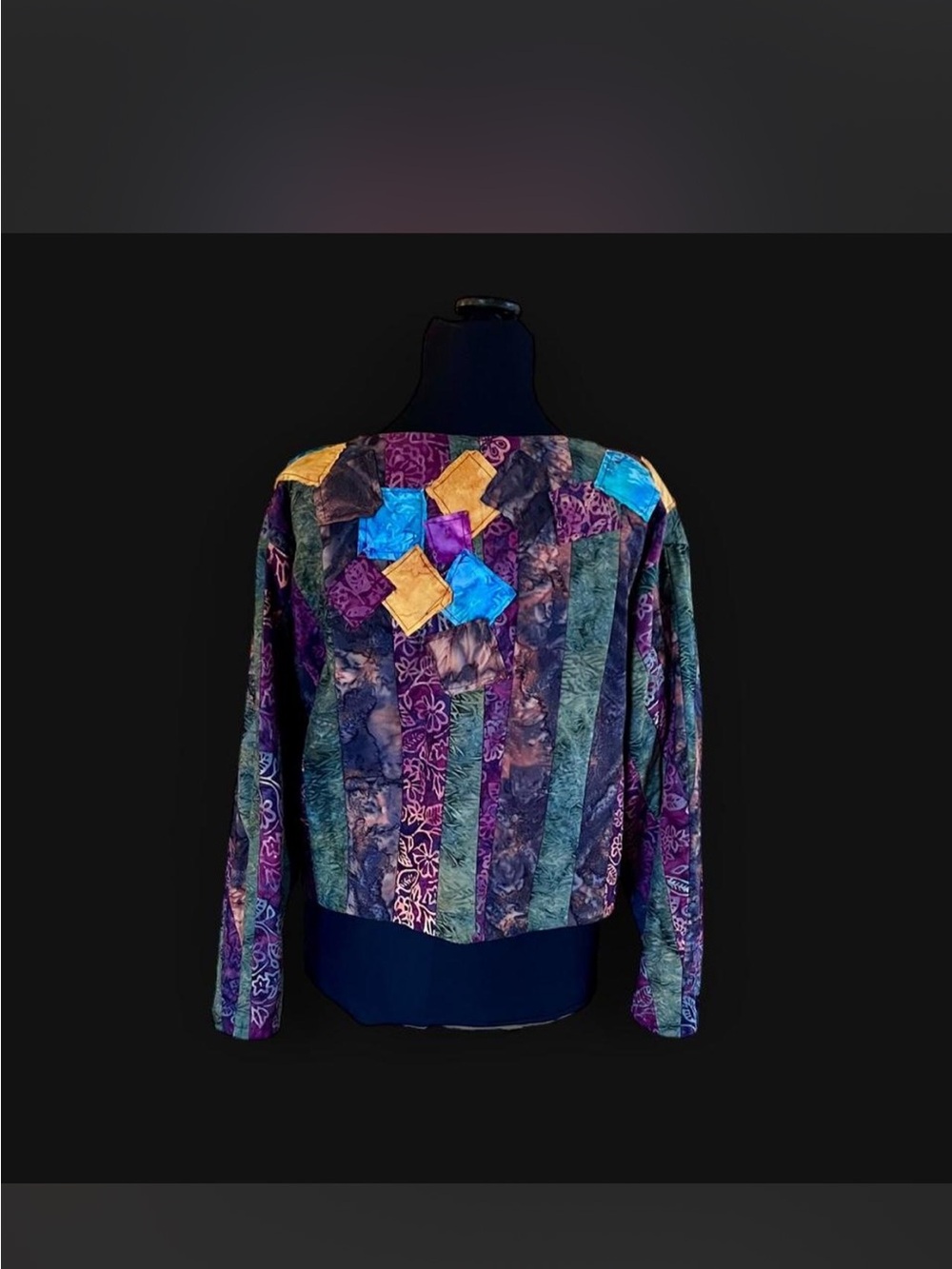 Handmaid Patchwork Batik Jacket Medium